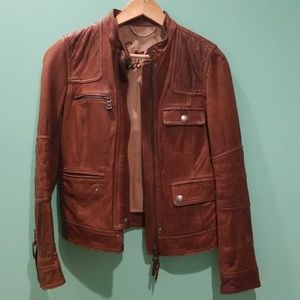 Leather jacket - Coach